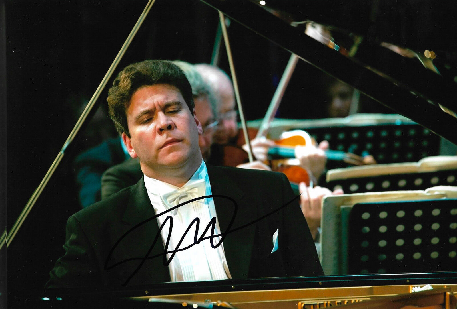 Denis Matsuev Pianist signed 8x12 inch Photo Poster painting autograph