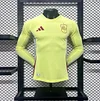 2024-2025 Player Version Spain Away Long Sleeve Soccer Shirt