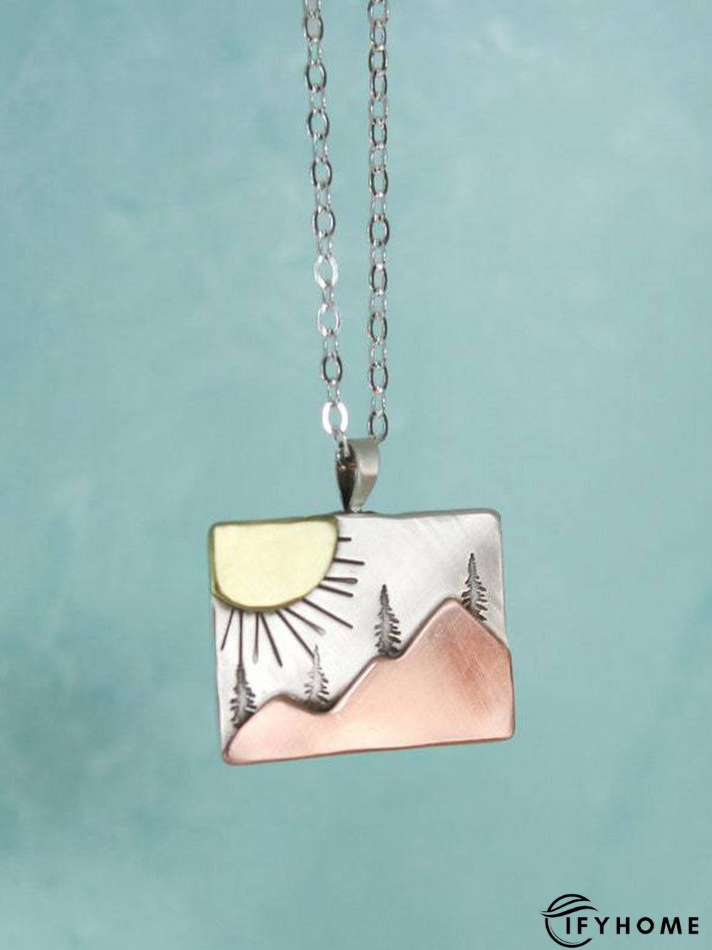 Ethnic Vintage Forest Pattern Necklace | IFYHOME