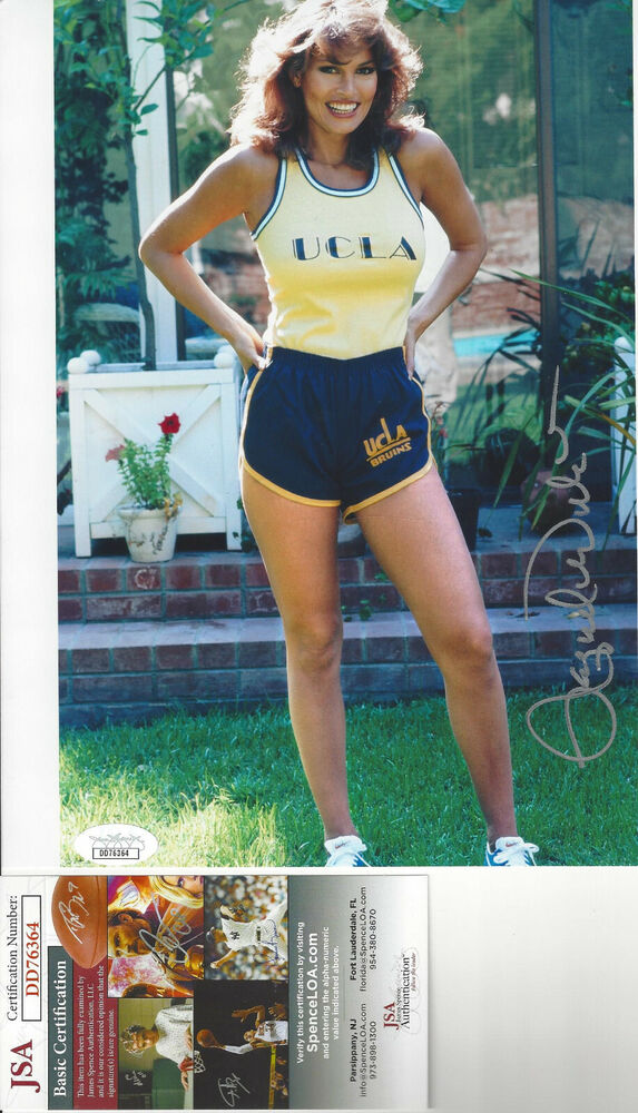 Raquel Welch autographed 8x10 Photo Poster painting wearing UCLA  JSA Certified