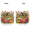Flower House Double Sided - 5D DIY Ornament