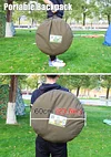 Outdoor shower shade pop-up tent, camping hiking fishing picnic instant privacy tent, camp bathroom outdoor changing tent