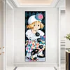 (30*75cm)Girl -  Full Round Drill Diamond Painting