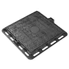 [US Local Warehouse] Iron Manhole Cover and Frame Non-Slip Septic Tank Cover for Yard (400mm)