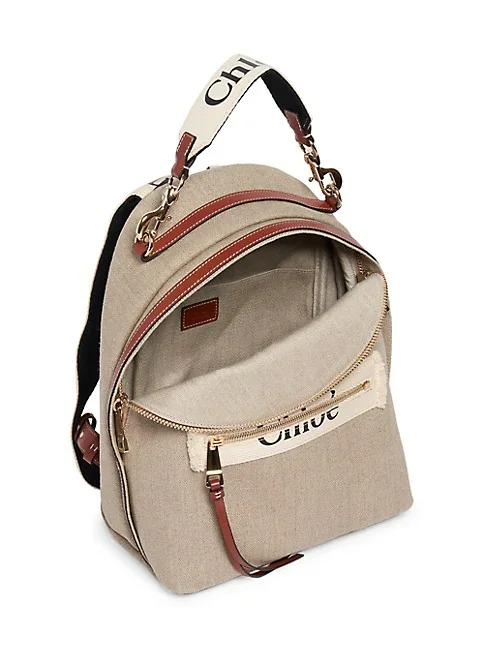 Chlo&eacute; Woody Canvas Backpack