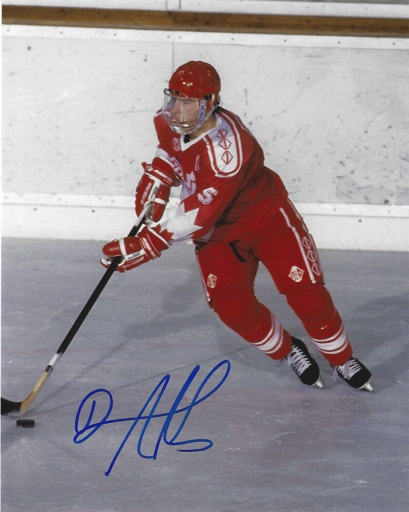 Team Canada Daryl Sydor Signed Autographed 8x10 NHL Photo Poster painting COA B