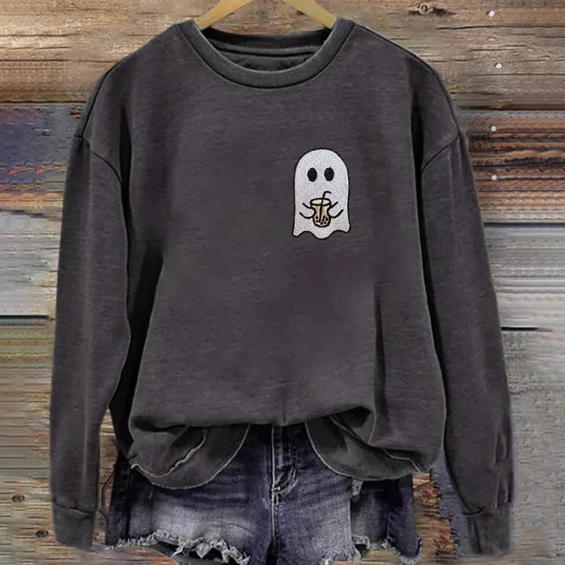 Little Ghost Coffee Sweatshirt