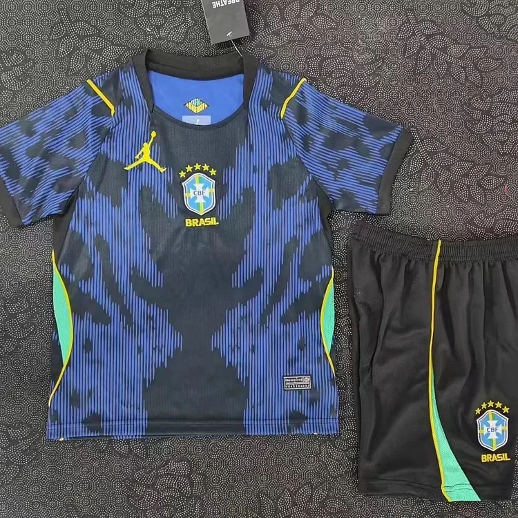 Kids Brazil 2025/26 World Cup Away Jersey