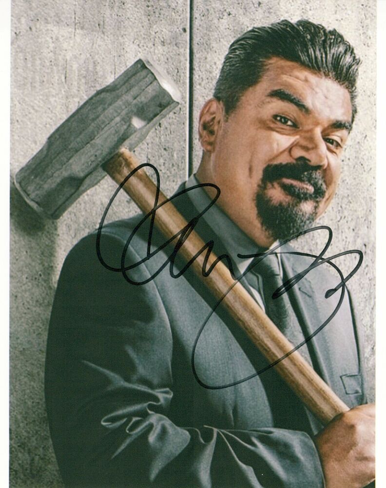 George Lopez glamour shot autographed Photo Poster painting signed 8x10 #2