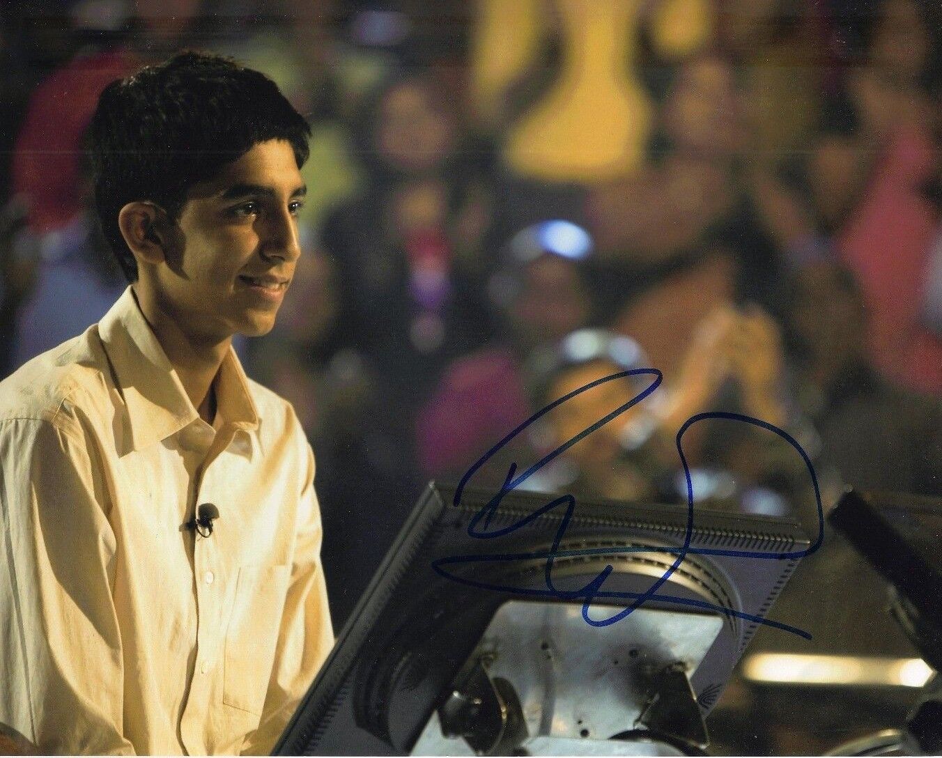 Dev Patel Signed 10X8 Photo Poster painting Slumdog Millionaire AFTAL COA (7248)