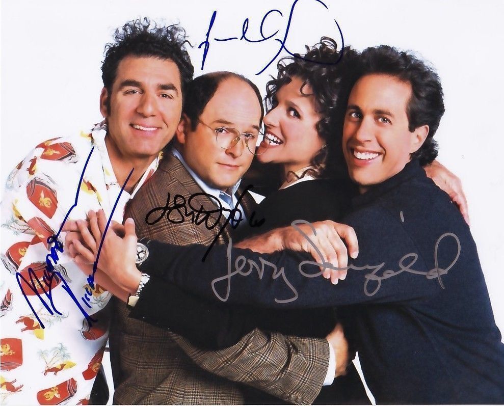 SEINFELD CAST AUTOGRAPH SIGNED PP Photo Poster painting POSTER