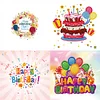 12pcs DIY Diamond Painting Greeting Cards Birthday Thanks Embroidery Postcard