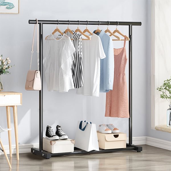 Home Bedroom Balcony Single Pole Simple Coat Rack