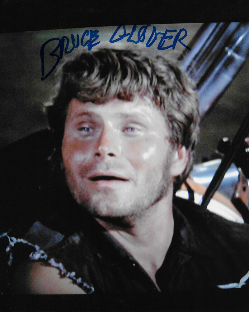 Bruce Glover Adam 12 Original Autographed 8X10 Photo Poster painting