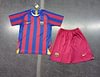 Joyfball 2005/2006 Kids Size Retro Barcelona Home Football Shirt 1:1 Thai Quality