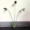 Metal Carnivorous Plant Garden Stake Weatherproof Large Venus Flytrap Plant Sculpture Rust Proof Painted Carnivorous Plants Garden Stake For Outdoor Gardens And Courtyards