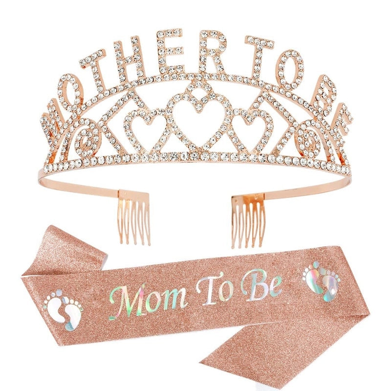 Women’s Elegant Crown Alloy Inlay Rhinestones Crown