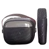 Mini Karaoke Machine Portable BT 5.3 Speaker with 2 Wireless Microphone(Blue)