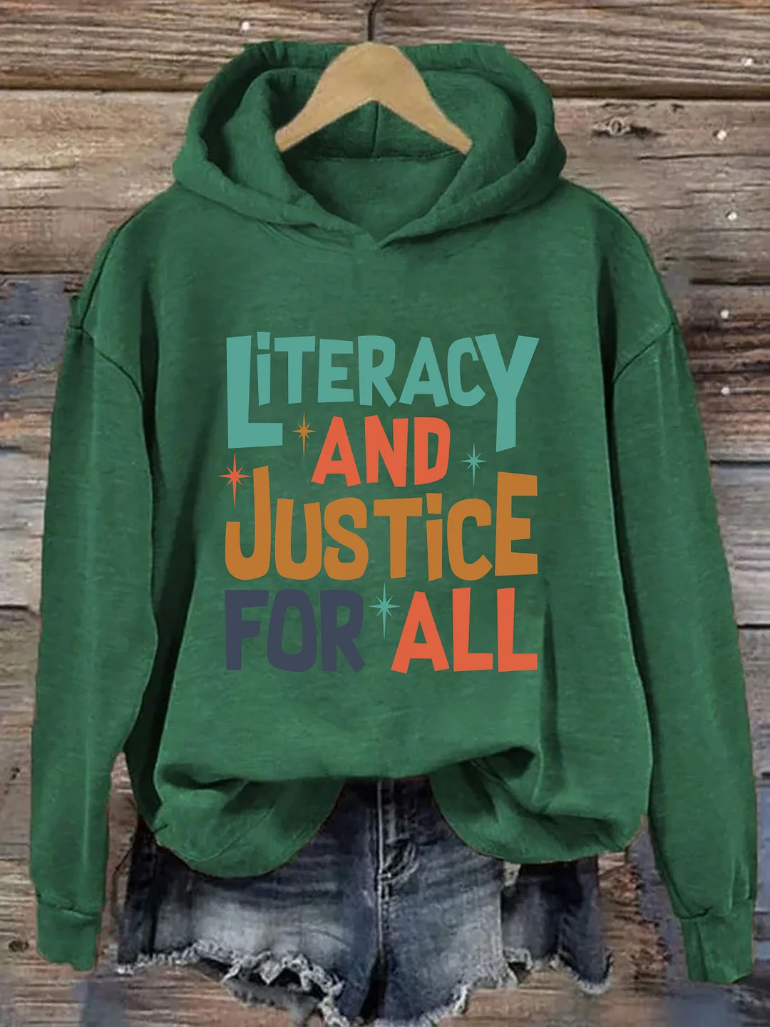 Literacy Justice for All Hoodie