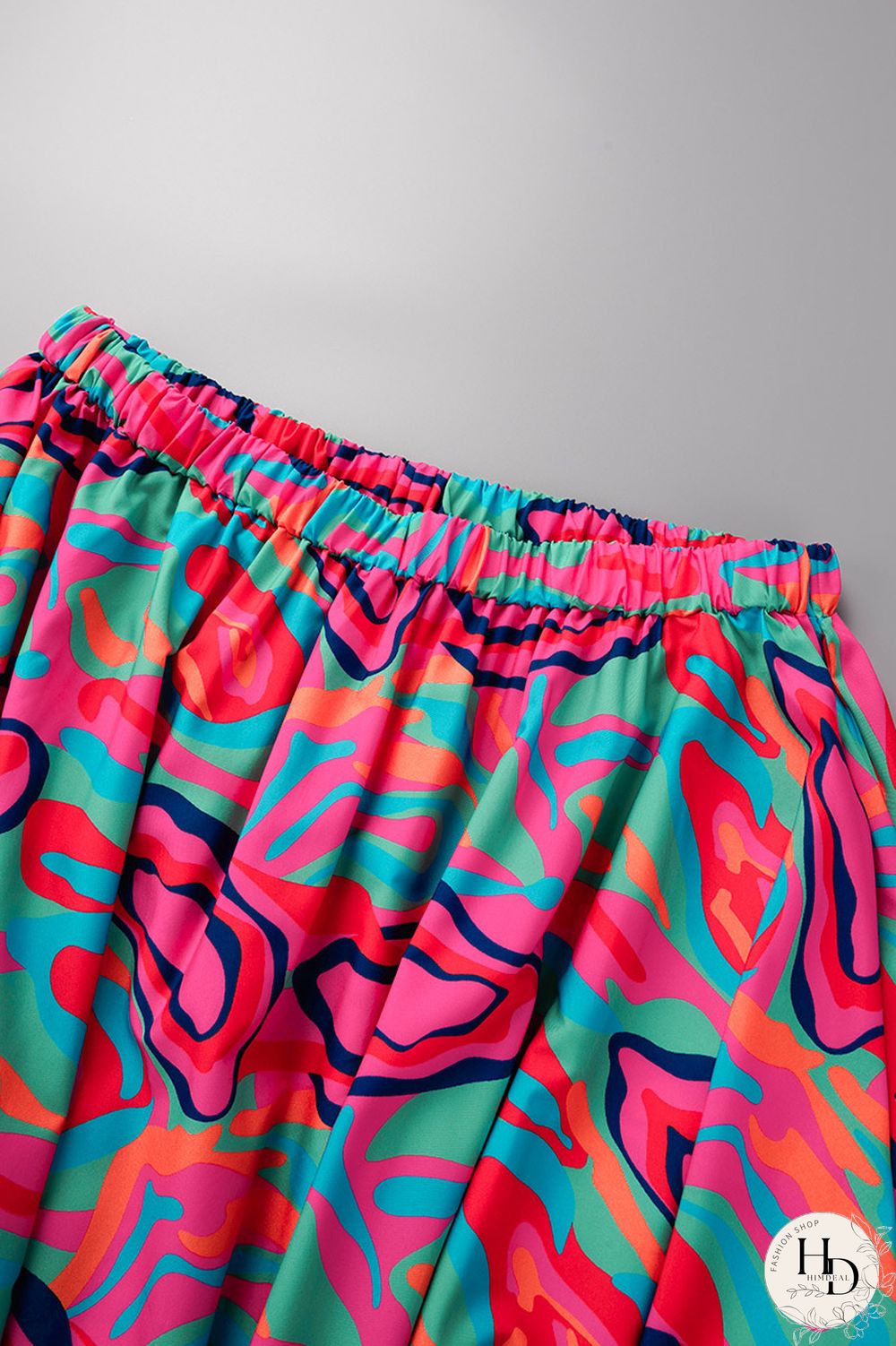 Red Green Casual Sweet Cute Simplicity Not Positioning Printed Basic Printing Off the Shoulder Ball Gown Dresses