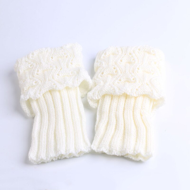 Leg Warmers Women Simple Knitting Crochet Boot-Cuffswinter Warm Womens Retro Elegant Trendy All-match Ladies Leisure Chic 2020