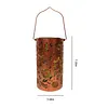 Colorful Sunflower Glow Solar Light LED Outdoor Solar Powered Hanging Garden Lantern IP65 Waterproof Sunflowers Projection Decor Lamp for Terrace/Porch/Lawn/Path