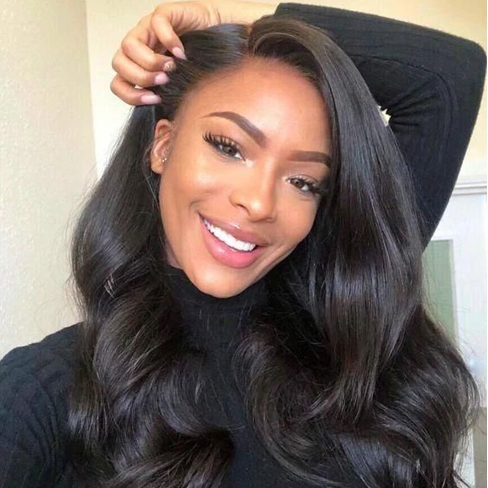 Vallbest Hair 150%/180%/210%/250% Density Body Wave 13X4 Lace Front Human Hair Wigs US Mall Lifes
