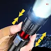 LED Camping Flashlight Portable Handheld Light Waterproof for Hiking Climbing