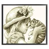 Cat - 9CT Partial Beaded Cross Stitch Kit(35x30cm)