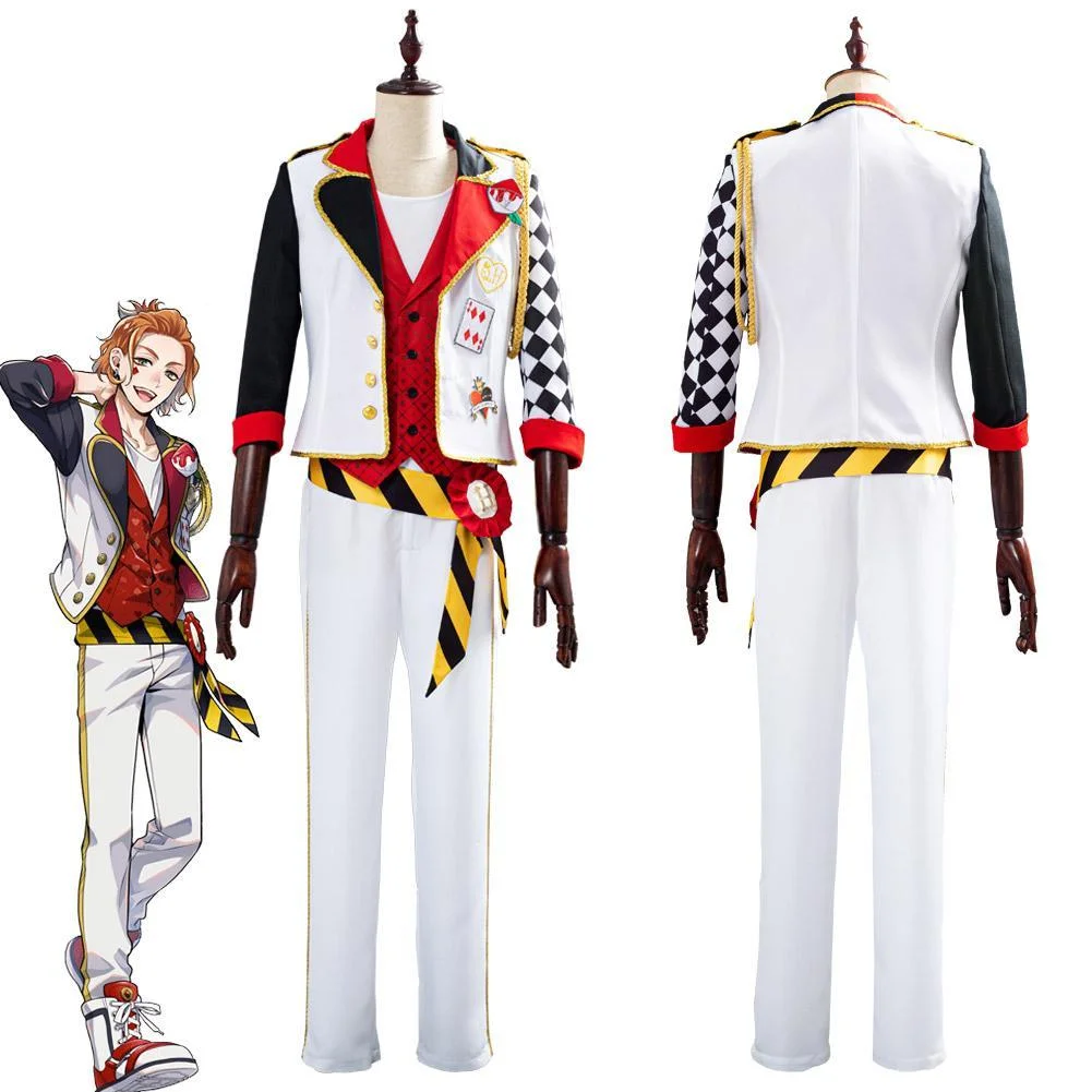 Game Twisted Wonderland Alice In Wonderland Theme Cater Halloween Uniform Outfits Cosplay Costume