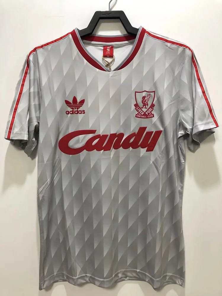 1989-91 Liverpool Away Retro Jersey
