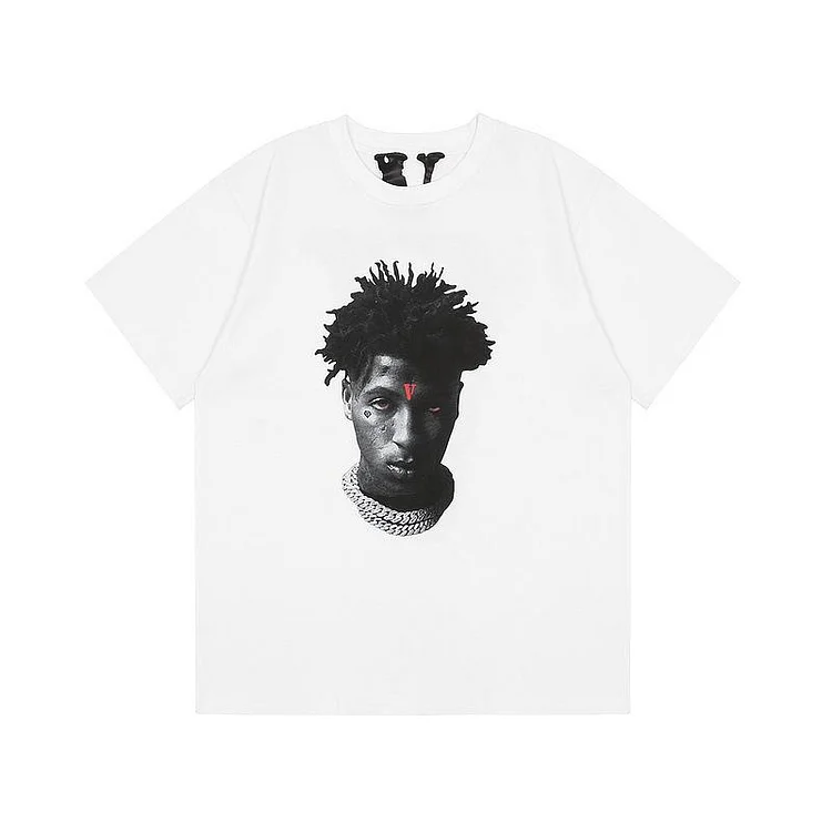Vlone T Shirt Printed ShortSleeved Popular Men's Coat TOPs Tshirt Vlone