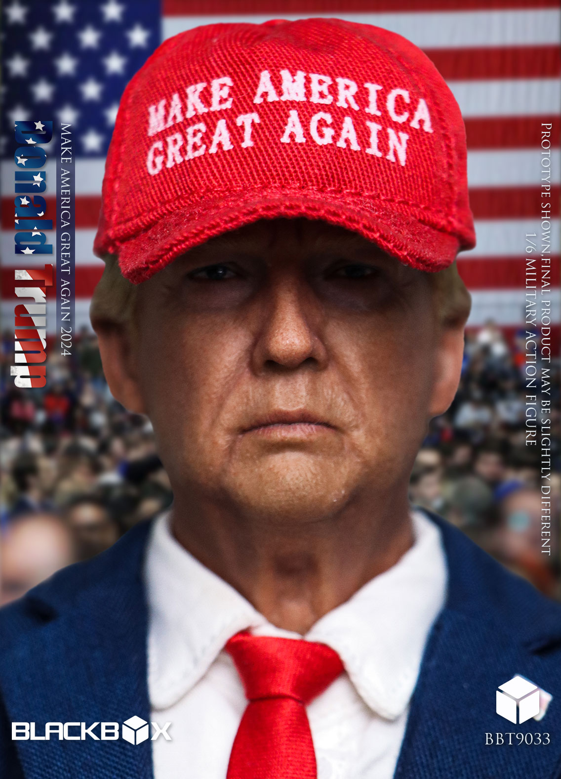 BLACKBOXTOYS Celebrity series 1/6 Donald. Trump BBT9033A