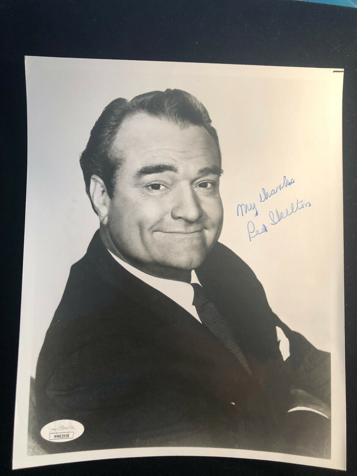 Red Skelton Autographed Signed 8x10 Photo Poster painting - JSA MM63958