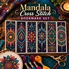 Boho Mandala-14CT Stamped Cross Stitch Bookmark Single-Sided 30x50cm