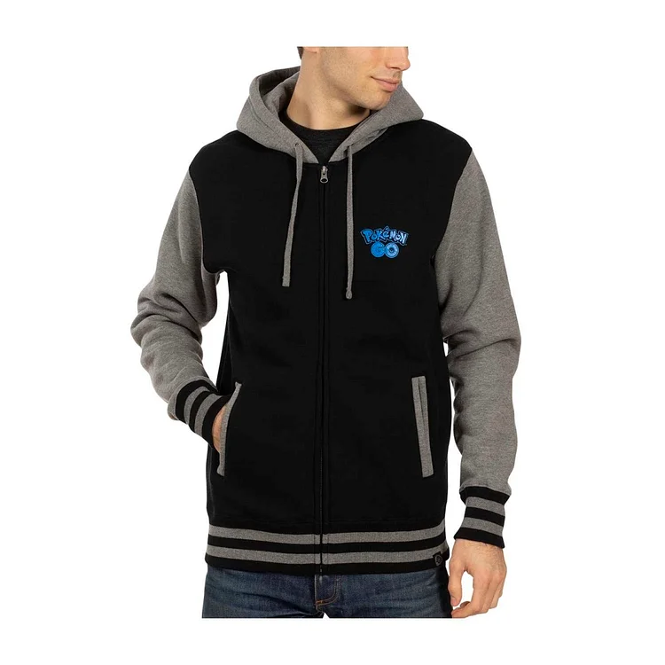 Pokémon GO Team Mystic Fleece Varsity Hoodie