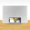 3 Slot Vertical Laptop Stand Adjustable Laptop Dock for iPad/iPhone/MacBook Pro