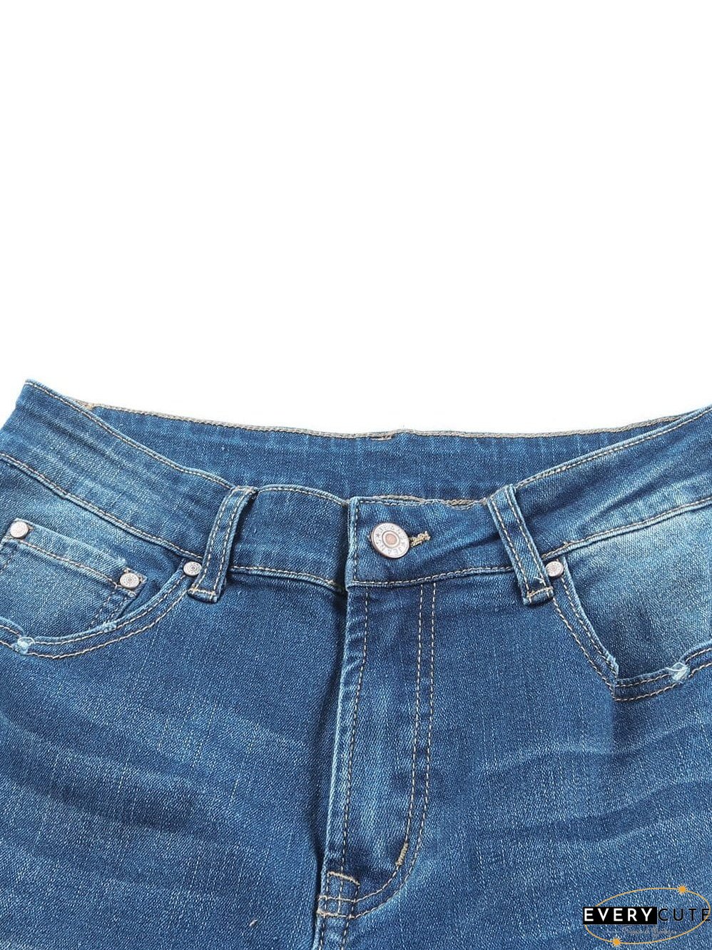 Trendy Flared Leg Jeans