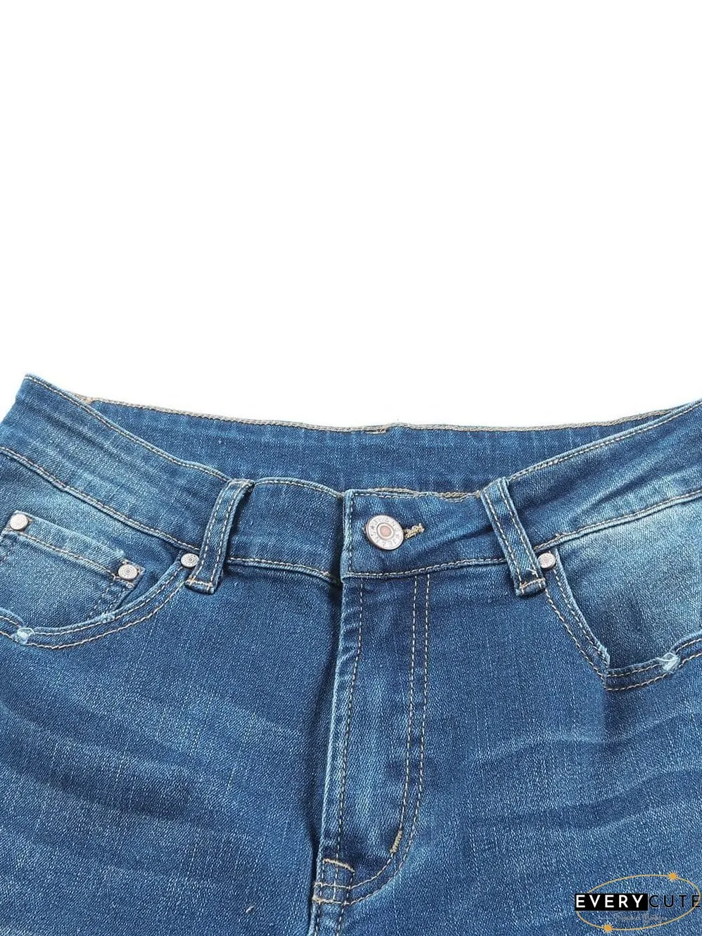 Trendy Flared Leg Jeans