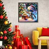 (50*50cm)Christmas Robot - Full Round Drill Diamond Painting