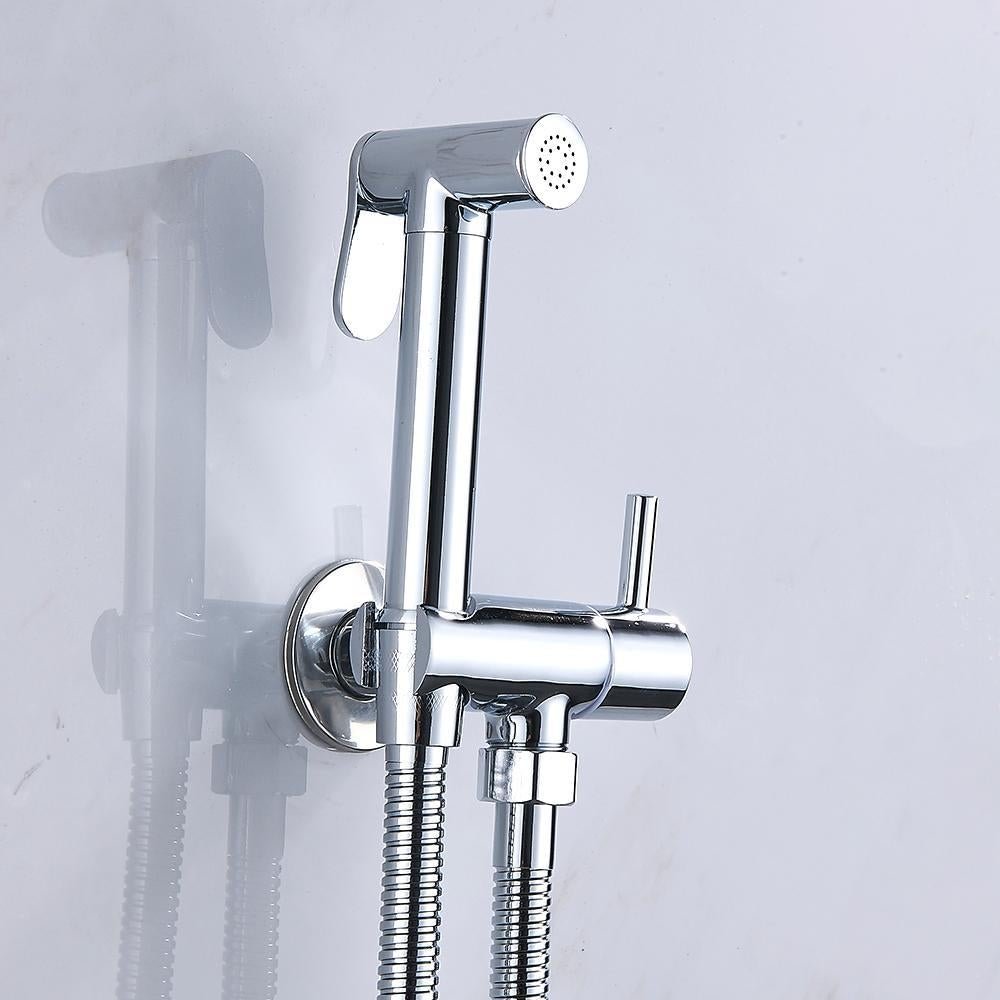 Stainless Steel Bidet Sprayer - Best Handheld Toilet Attachment For Bathroom