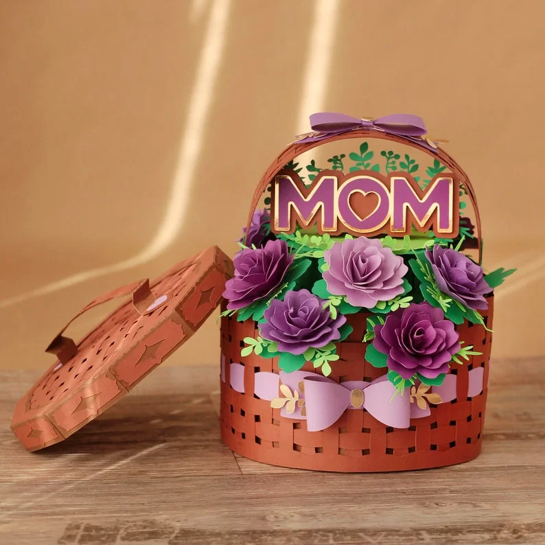 FLOWER Basket MOM, Mum
