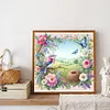 uk.everydayedeals Diamond Painting - Full Round - Bird Flower(40*40cm)