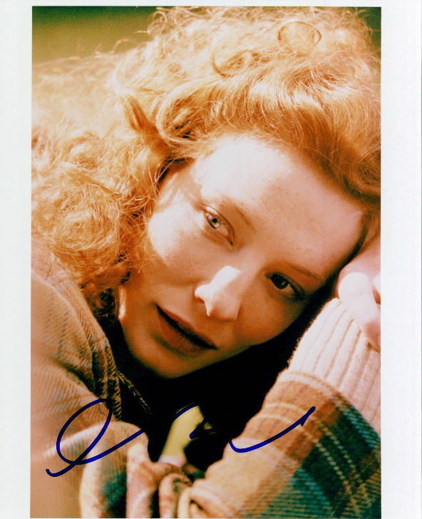 Cate Blanchett signed 8x10 Photo Poster painting