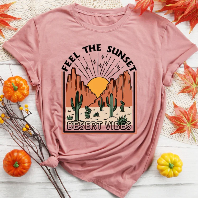 PSL-Nature Lover-Desert Vibes Retro T-Shirt-012164