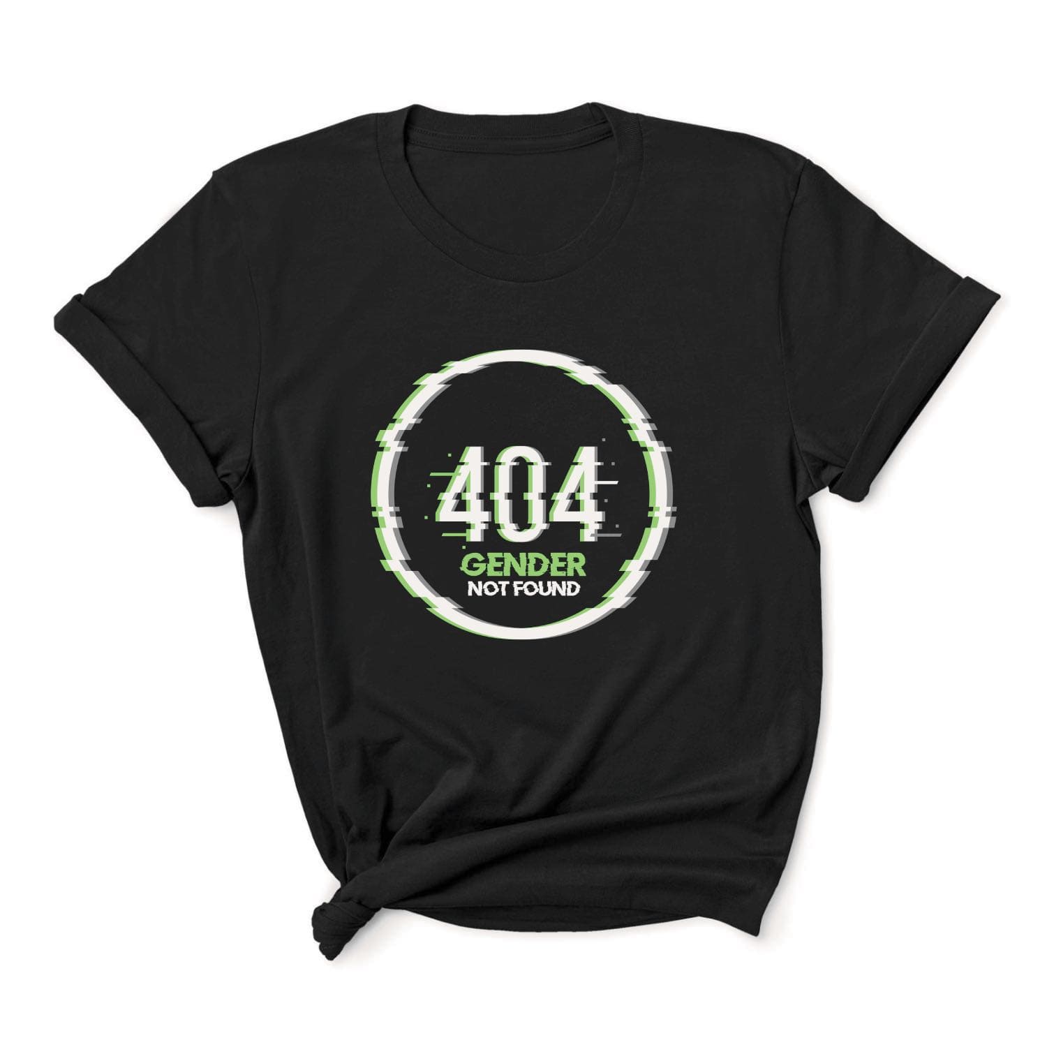 Agender t-shirt funny error