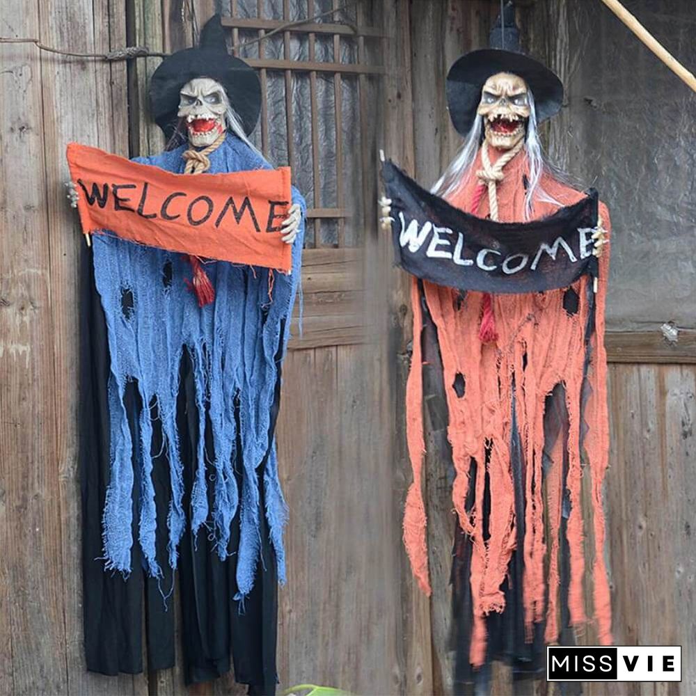 Halloween Hanging Ghosts Halloween Flying Ghost Decorations for Yard Patio Lawn Garden