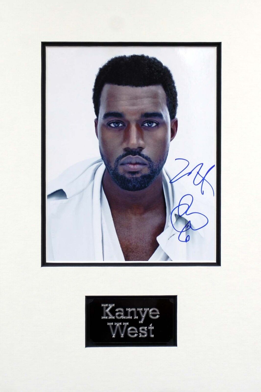 Kanye WEST Signed & Mounted 10x8 Photo Poster painting AFTAL COA American Rap Singer