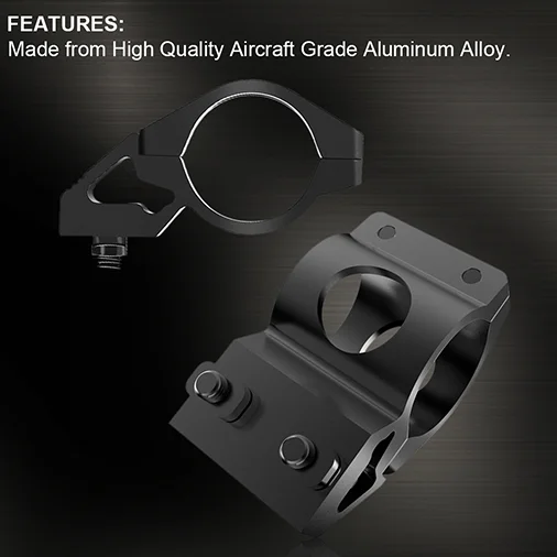 ohhunt® Flashlight Mount 45 Degree Light Mount for M-lok Rail Systems