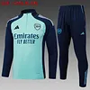 2025/2026 Arsenal Half-Pull Training Suit Light Green Football Shirt 1:1 Thai Quality